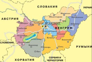 Tour-Венгрия-Карта